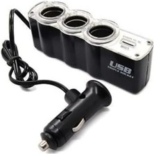 Leaf Shop Oto Çakmak Çoklayıcı Çoğaltıcı Soketi USB Çakmaklık