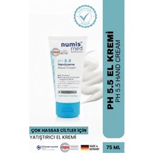 Numis Med Ph 5.5 Hassas Ciltlere Uygun Nemlendirici El Kremi 75 ml – Panthenol ve Yoğun Bariyer Destekli Bakım
