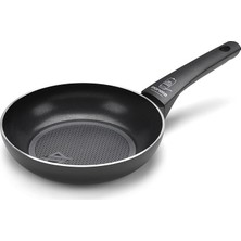 Leaf Shop Recy Tava 20 Cm, Net Indüksiyon, Siyah, GÖVDE%100 Geri Dönüşümlü Alüminyum