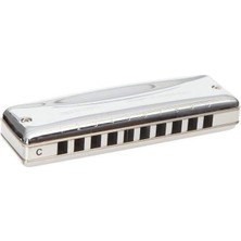 Leaf Shop Pro Master Diatonic Harmonica In C, Chrome, Norme