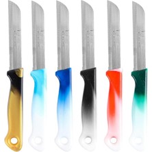 Leaf Shop Rostfrei Solingen 6’lı Renk Geçişli Meyve Bıçağı, 6'lı Meyve Bıçağı