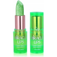 Leaf Shop Rose Miracle Lips Color Change Jelly Lipstick No: 102 Bright Pink - Renk Değiştiren Ruj