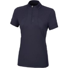 Pikeur Nuria Sports Binicilik Ladies Navy Blue Top T-Shirt