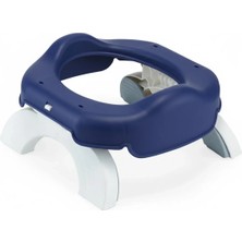 Babyjem Portatif Katlanabilir Lazımlık Indigo Mavi New Color