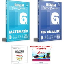 Benim Hocam Yayınları 2026-2027 Müfredat 6 Sınıf Matematik-Fen Bilimleri Soru Bankası Tamamı Video Çözümlü Sorular