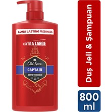 Old Spice Captain 3’ü 1 Arada Duş Jeli 800 ml