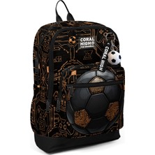 Coral High Kids Futbol Desenli Okul Sırt Çantası 33217