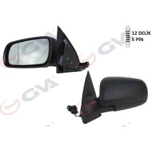 GVA Dış Dikiz Aynası Sol Fabıa 98> Elektrikli Isıtmalı Asferik 5 Fiş VM-604EHAL  6Y1857501BL