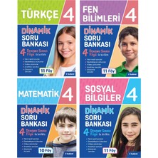 Anonim Tudem Yayınları 4. Sınıf Dinamik Soru Bankası Seti 4 Kitap