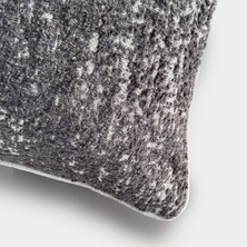 Lidoma Home "calm" Dokulu Kırlent Kılıfı - 45X45 - Füme