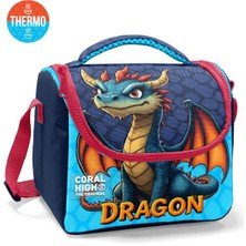 Coral High Kids Dragon Desenli Thermo Beslenme Çantası 37113