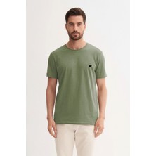 Bad Bear Flam Urbanıst Erkek T-Shırt Yeşil