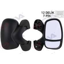 GVA Dış Dikiz Aynası Sağ Trafıc-Vivaro 01> Elektrikli Isıtmalı Sensörlü Konveks 7 Fiş VM-967EHSR  7701473247-4408531