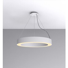 Volser Aydınlatma 80 cm Simit (Yuvarlak) LED Linear Sarkıt Armatür Rözans Hediyeli