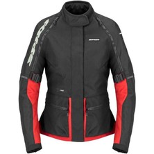 Spidi Spıdı Rıdemaster Lady Kadın H2OUT® Ceket Siyah Kırmızı