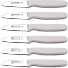 Leaf Shop 61007 Meyve Bıçağı Seti 11 Renk Alternatifli (Beyaz)