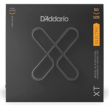 Leaf Shop XTB50105, Xt Bas Gitar Telleri Nikel Kaplama Çelik, Orta, Uzun Ölçekli, 50-105