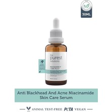 Leaf Shop Purest Solutions, Gözenek ve Siyah Nokta Karşıtı, Sivilce Önleyici Niacinamide Cilt Bakım Serumu 30 ml (Niacinamide 5% & Zinc Pca 1%)