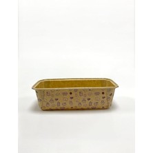 Leaf Shop 25LI Muffin Kalıbı - Cupcake Kalıpları, Su Geçirmez ve Yağ Geçirmez Pişirme Kağıtları, Ev Veya Parti Için Alüminyum Folyo Pişirme Kek Kapları - Baton Kraft Desenli