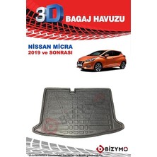 Leaf Shop Nissan Micra 2019 ve Sonrası Bagaj Havuzu