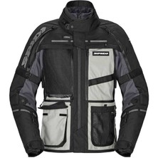 Spidi Spıdı Hard Track 3 H2OUT® Ceket Gri Siyah