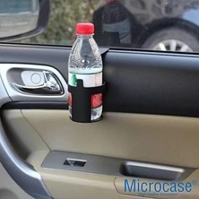 Leaf Shop Araç Içi Bardak Tutucu Içecek Kapak Açıçılı Kapı Pencere Montajlı Tutucu - AL3486