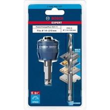 Leaf Shop 2x Expert Power Change Plus Delik Açma Testeresi Sistem Adaptörleri ve Delme Uçları (, Ø 7,15 Mm, Şaft, Biçimi Altıgen Mm, Aksesuar Darbeli Matkap/vidalama)