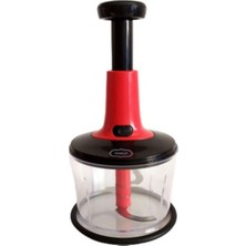 Leaf Shop Basmalı El Rondosu Çelik Bıçaklı Kırmızı