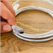 Leaf Shop WMV815 Dijital Bebek Kamerası USB Bağlantı Şarj Kablosu Kare Micro USB