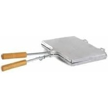 Leaf Shop Alüminyum Ocak Üstü Tost Makinesi Sade Tost Pratik Izgara Anında Ekmek Isıt- Aygaz Üstü Izgara