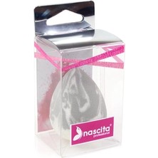 Leaf Shop Gri Mermer Makyaj Süngeri Büyük Boy