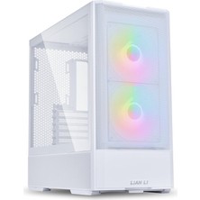 Leaf Shop Li Lancool 207 4 Fanlı Beyaz Dolap