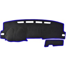 Leaf Shop Torpido Koruma Halısı Siyah Kenar Renk Mavi Toyota Coralla 2006-2012 ile Uyumlu