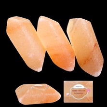 Leaf Shop Bitkisel Himalaya Tuz Sabunu 300-350 gr x 3 Adet Zengin Mineralli Doğal Saf Pembe Himalaya Kaya Tuzu Sabunu Doğal Peeling