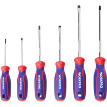 Leaf Shop WP200504 6 Parça Profesyonel Cr-V Manyetik Tornavida Seti