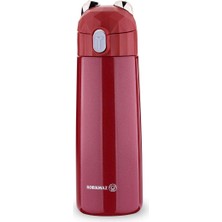 Leaf Shop Bambino Plus Kırmızı 350 ml Çocuk Matarası