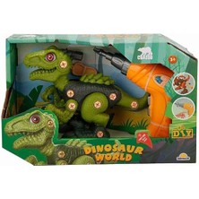 Leaf Shop Dinozor Assembly Hareketli Büyük Sesli Işıklı