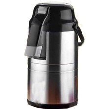 Leaf Shop 3,5lt Çelik Termos Pompalı %100 Yerli Üretim