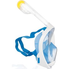 Leaf Shop Esinti Kolay Full Face Schnorchel Dalgıç Gözlüğü Çocuk Yetişkinler Small / Medium