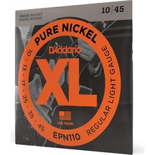 Leaf Shop EPN110 Elektro Gitar Tel Seti, Xl, 10-45, Pure Nickel, Re