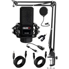 Leaf Shop MX-2020 Stf Stüdyo Kondenser Mikrofon Stand Filtre