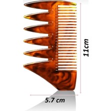 Gaman Saç Ayırma ve Şekillendirme Tarağı - Çift Taraflı Çok Amaçlı Tarak