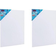 Leaf Shop Cm. Tuval 2'li Paket Yanda Zımbalı