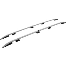 Turtle Fiat Scudo (Mk3) 2016-2025 / Uzun Şasi Crown Tavan Çıtası Gri