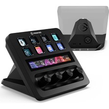 Leaf Shop Stream Deck + Xlr – Ses Mikseri ve Denetleyici, Arka Xlr'den Usb'ye Mikrofon Arayüzü, Podcasting, Yayın, Içerik Oluşturucular, Kadranlar ve