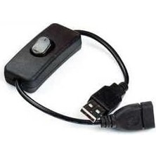 Leaf Shop Anahtarlı USB Uzatma Kablo 50 cm
