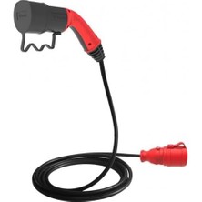Leaf Shop C2L Adaptör (3m Kablolu), Citoren Ami, Fiat Topolino ile Uyumlu 220V Akü Şarj Adaptörü, 2 Yıl Garanti, 220V – Type2