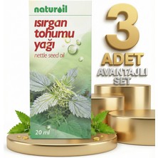 Naturoil Isırgan Tohumu Yağı 3X20 cc