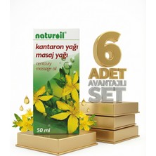 Naturoil Kantaron Yağı 6X50 cc