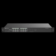 Ruijie Ruıjıe RG-ES118GS-P-L 18 Portlu, 10/100/1000 Gigabit, Tak Çalıştır Switch, 2 x Sfp, 16 Port Poe+ (247W)